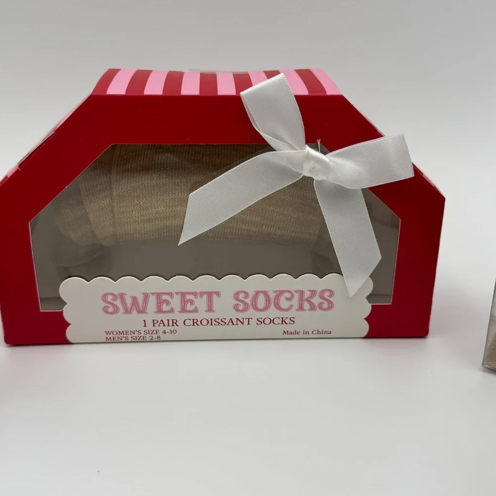 Sweet Socks 6-Pair Novelty Food Socks Bundle NIB Women's 4-10